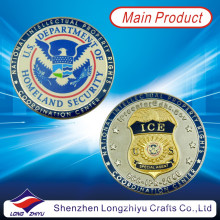 US Custom Ice Comemorativo Desafio Militar Moeda Dois Tons Plating Medalhão com ouro e prata chapeamento (LZY1300063)